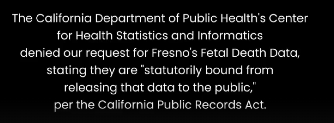 CALIFORNIA HIDING FRESNO FETAL DEATH DATE FROM PUBLIC