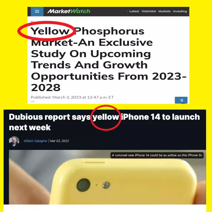 YELLOW IPHONE