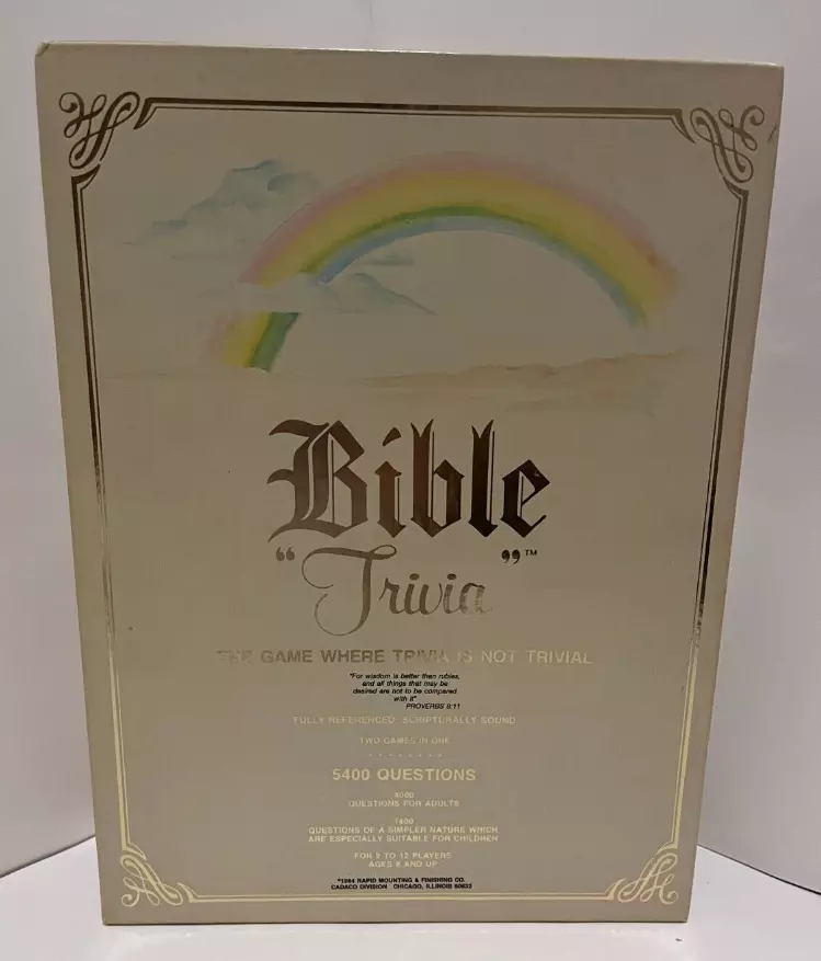 BIBLE TRIVIA GAME 