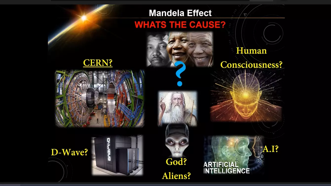 MANDELA EFFECT CAUSE