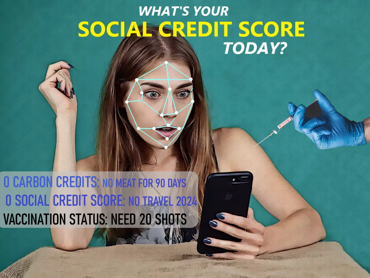 SOCIAL CREDIT SCORE FACIAL RECOGNITION