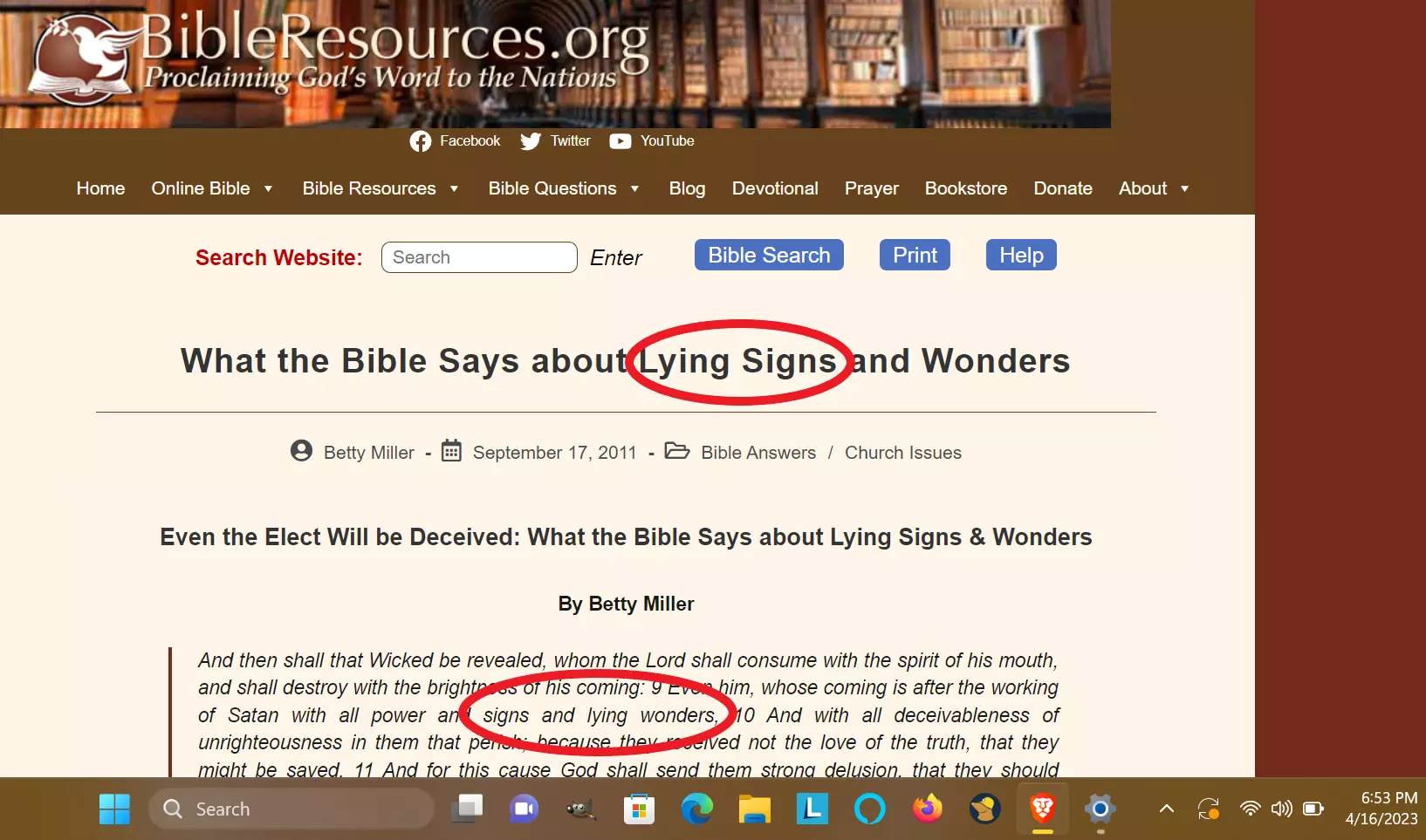 Residual For Lying Signs And Wonders Mandela Effect In The Bible The 