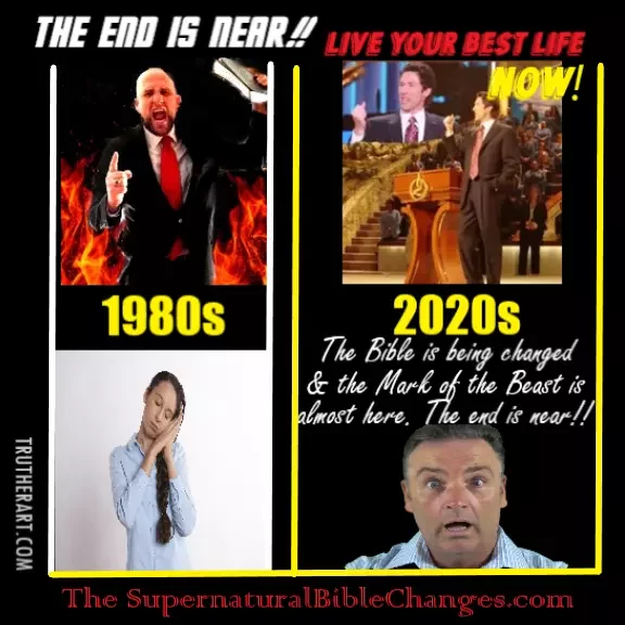 preachers in 1980s the end is near now men say that and preachers don't
