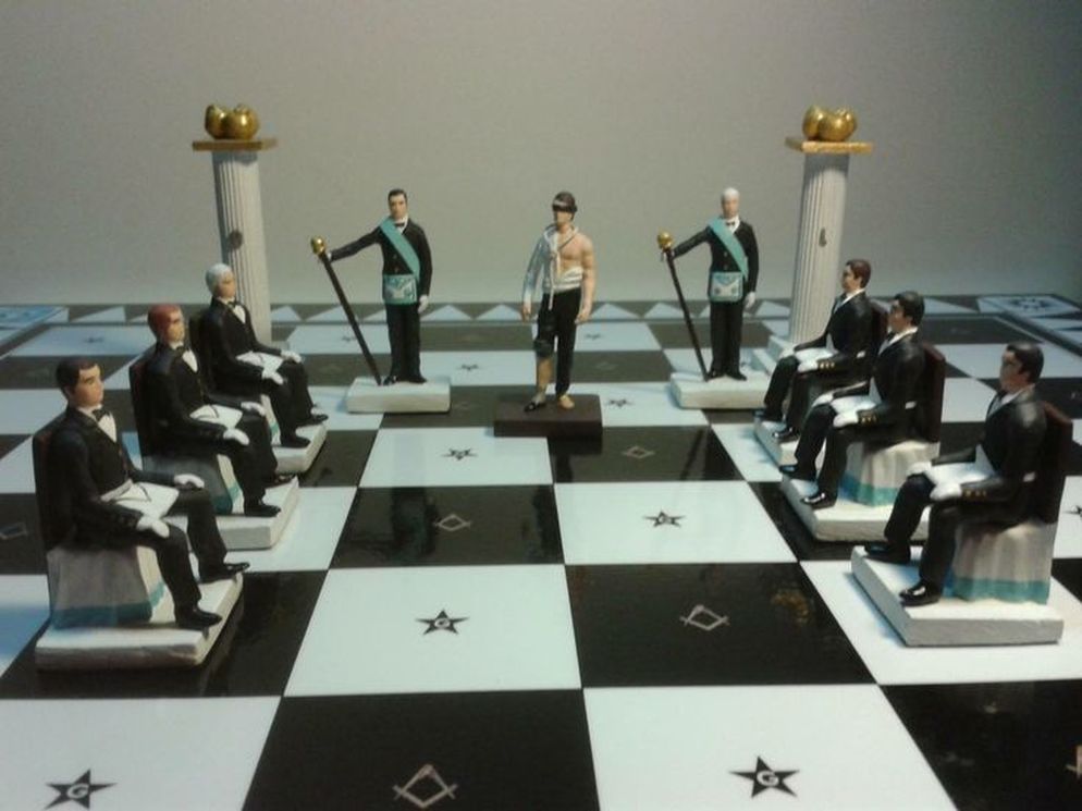 masonic chessboard
