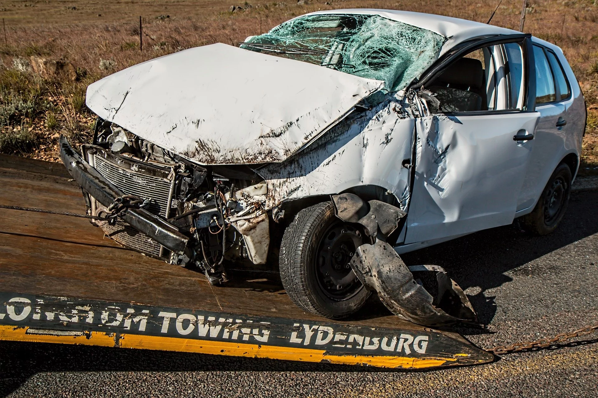 Because we commit sins that separates us from God. It is the same as a car that gets totaled in Nascar. We are unable to finish and win the race from there with a wrecked vehicle..